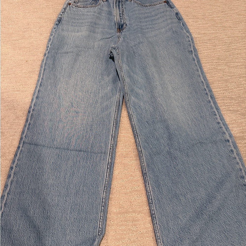 Abercrombie & Fitch Light Blue Flare Jeans